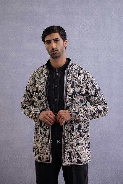 Kalamkari Dheer Bomber Jacket