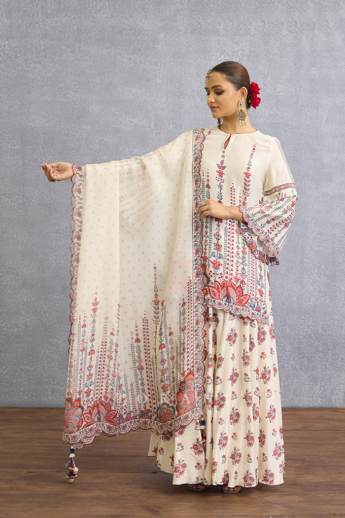 Corormandel Ajanta Gharara Set