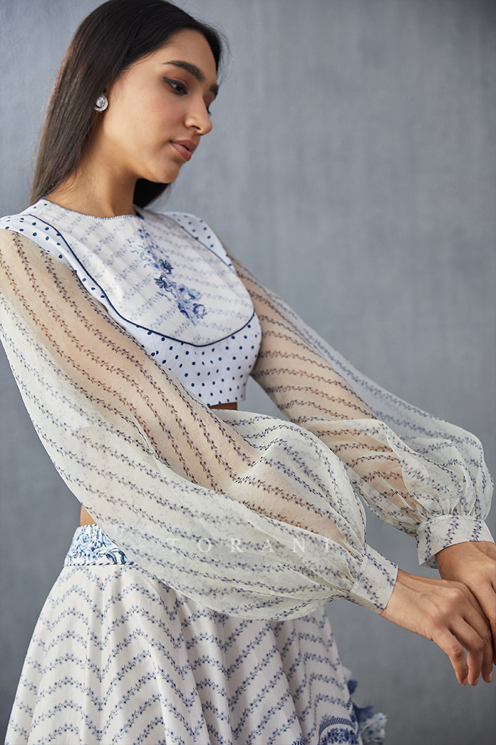 Neeli Gauraiya Poulami Blouse