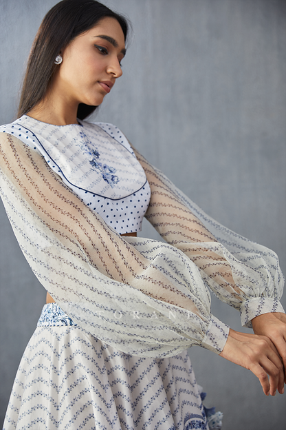 Neeli Gauraiya Poulami Blouse