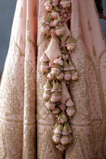 Gul-Naar Resham Lehenga Set