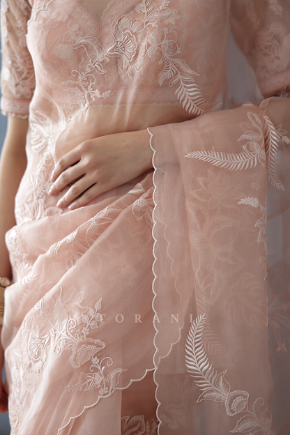 Kaner Pankhuri Saree