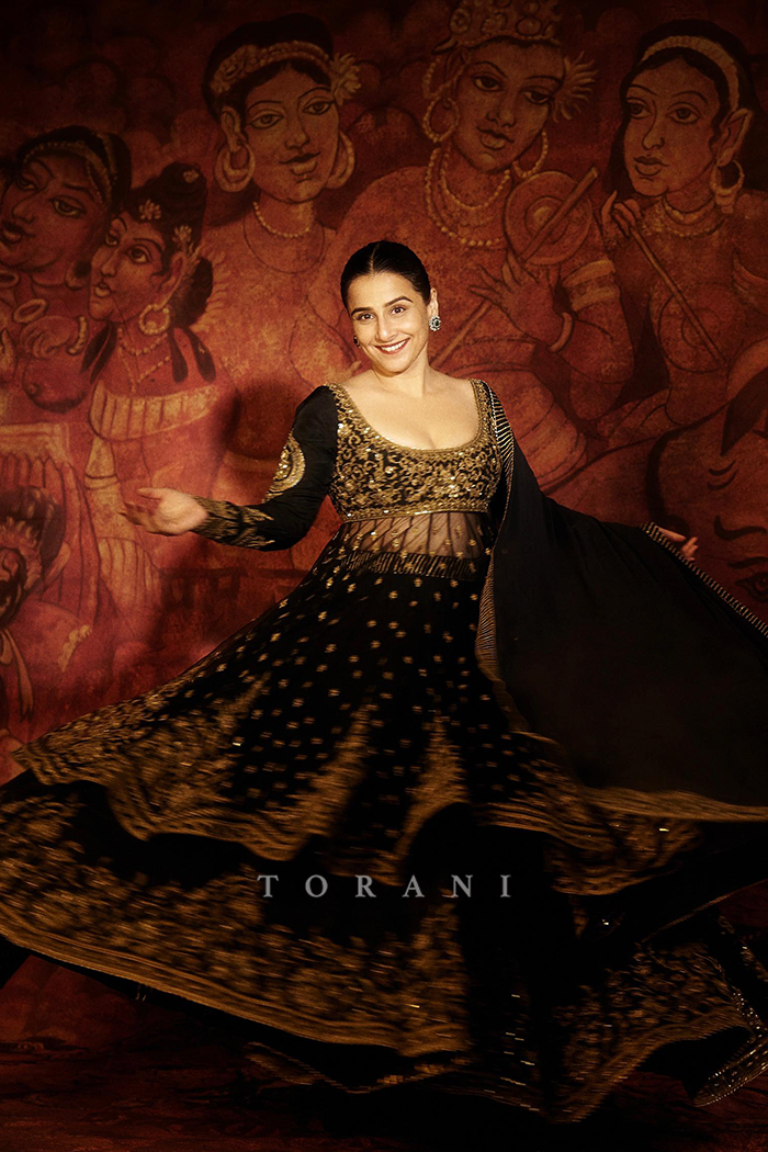 Vidya Balan in our Bhadra Raazi Anarkali Set