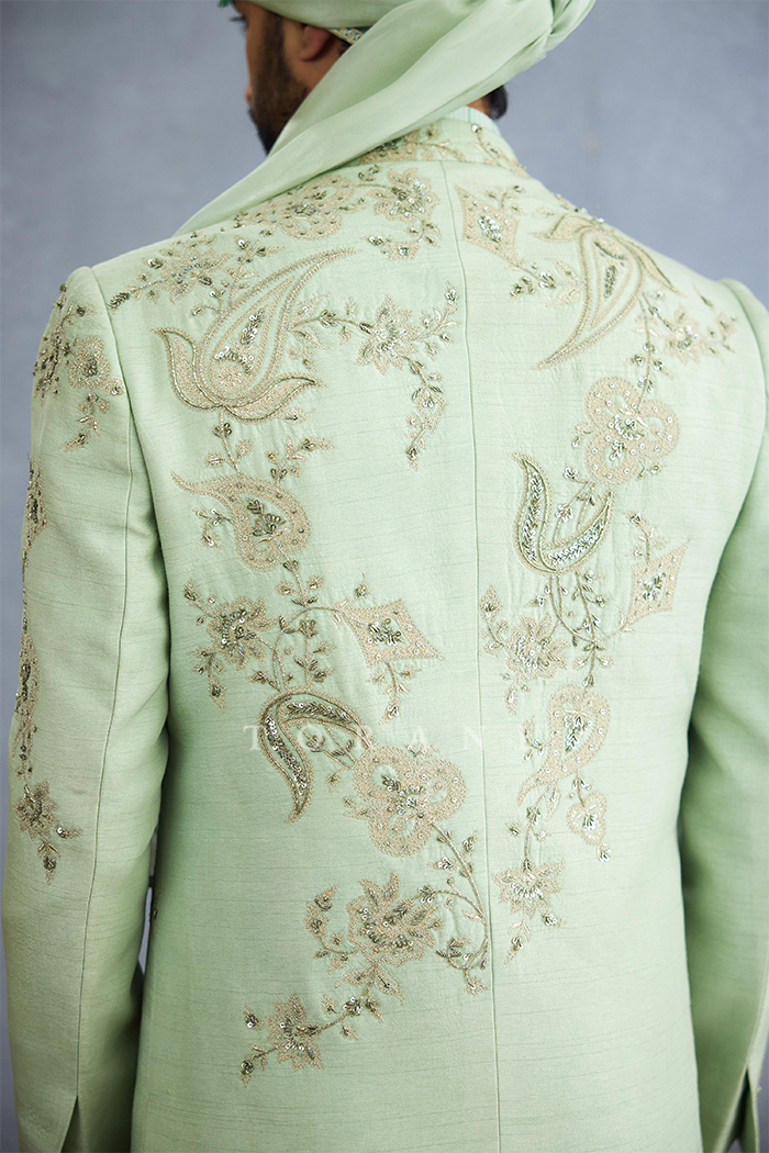 Pushta Mahim Jacket Set