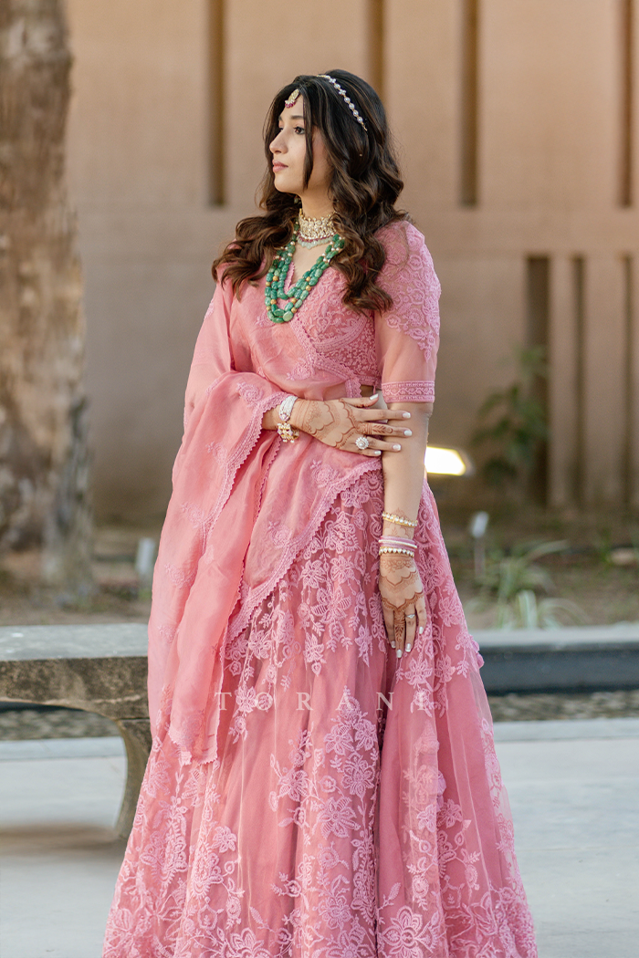 Ankita Arya in our Gulbaag Hansini Lehenga Set