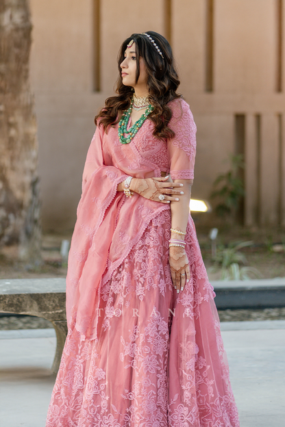 Ankita Arya in our Gulbaag Hansini Lehenga Set