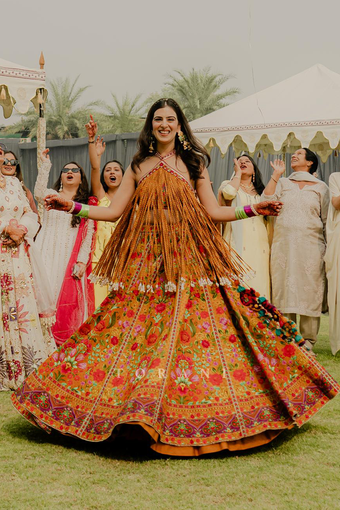 Priyanka Wadhwa in our Dil Seher Sejal Lehenga Set