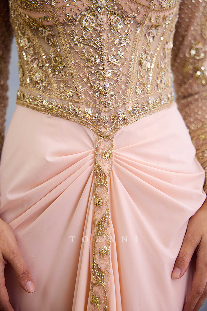 Gul-Mohar Aadhira Corset Set