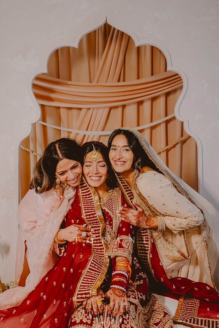 Simran Bhatti In Our Sindoori Meera Sharara Set