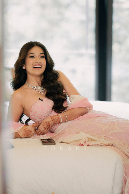 Shruti Bhargava in our Gulaban Ayra Lehenga Set