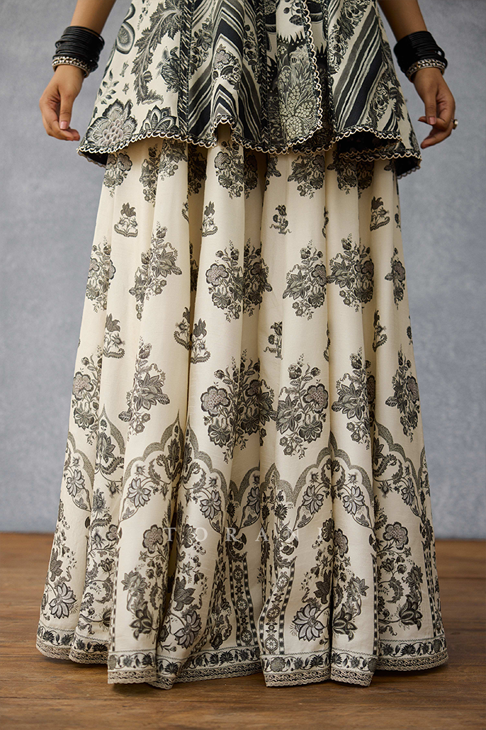 Kalamkari Charu Sharara Set