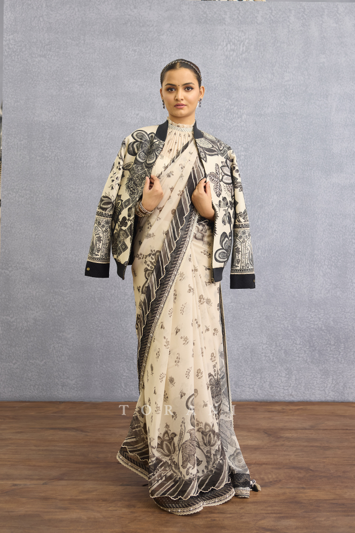 Kalamkari Darshit Bomber Jacket