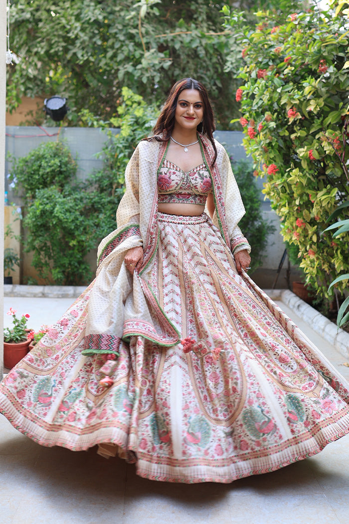 Maitri Adeshara In Our Kasturi Oorjita Lehenga Set