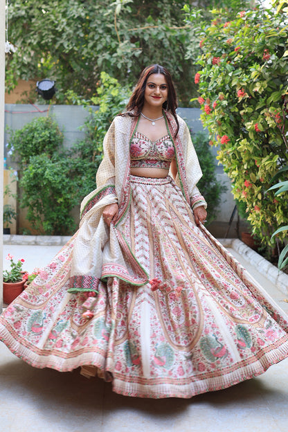 Maitri Adeshara In Our Kasturi Oorjita Lehenga Set