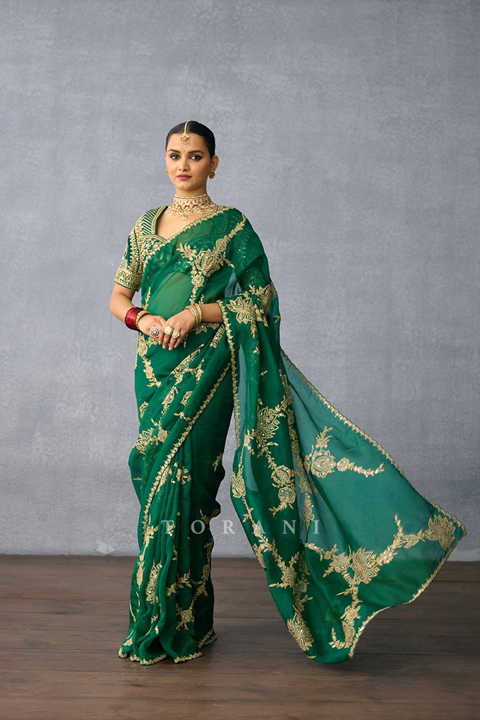 Akhzari Miral Saree