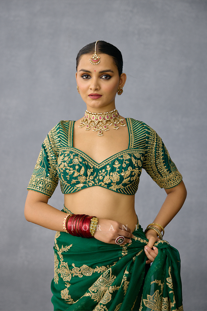 Akhzari Miral Blouse