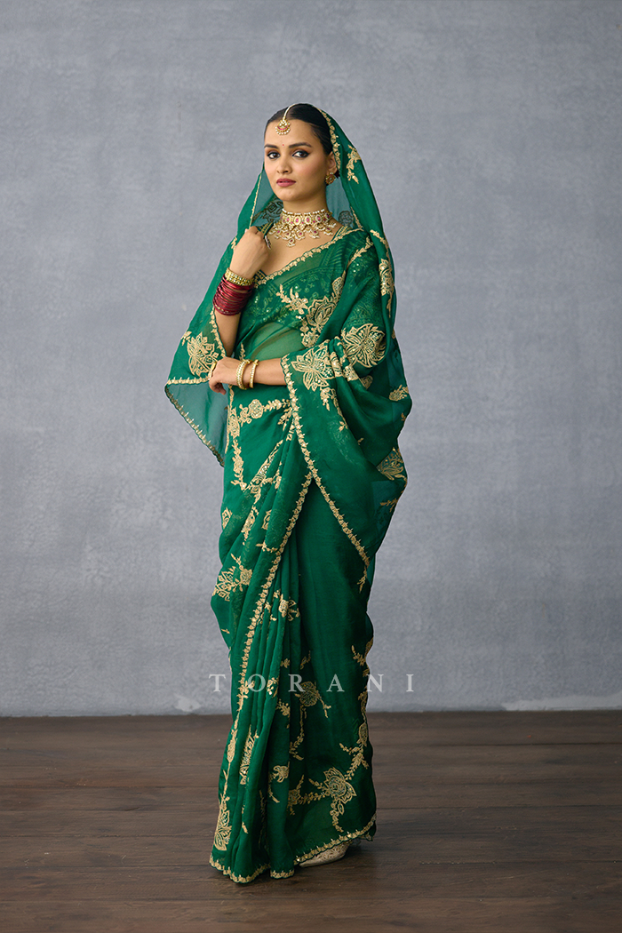 Akhzari Miral Saree