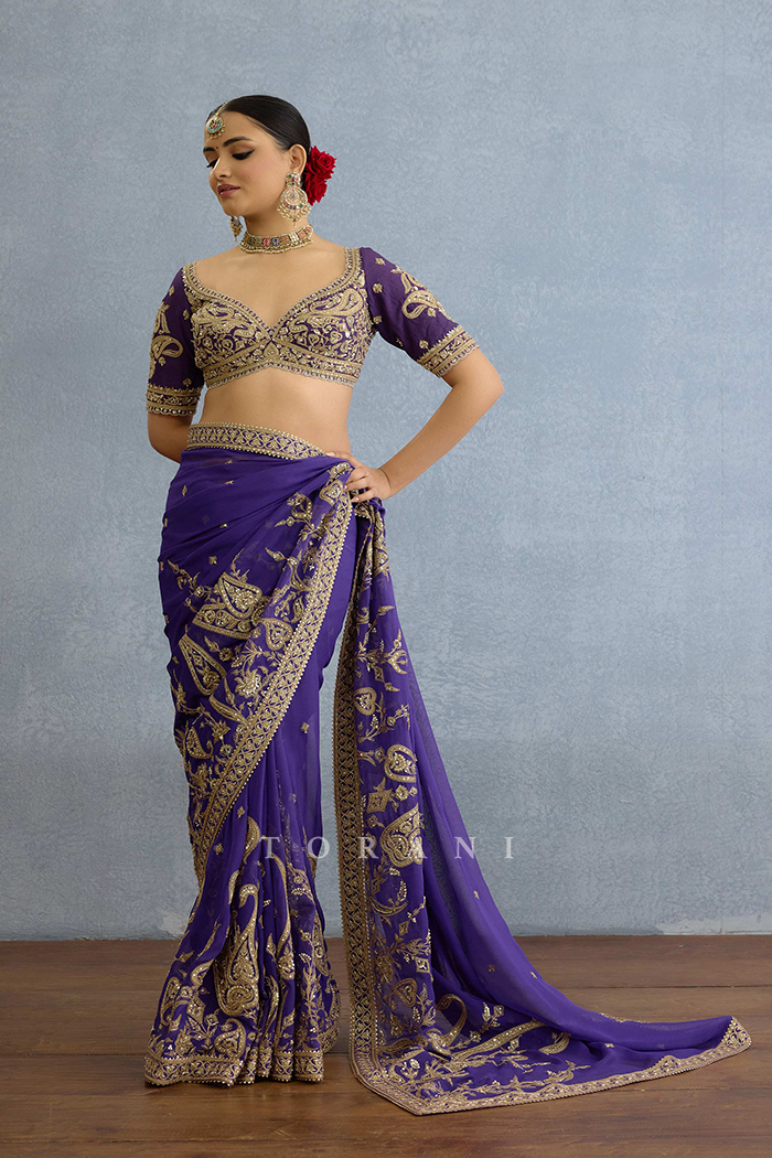 Raqse Manimati Saree