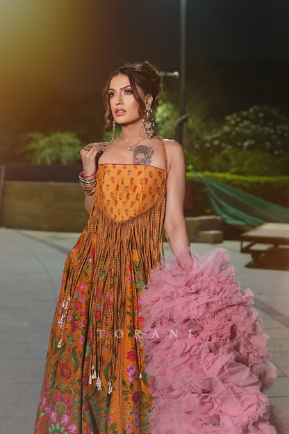 Sushant Divgikar in our Custom Dil Seher Kiara Sejal Lehenga Set