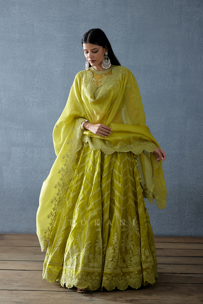 Khas Indira Lehenga Set