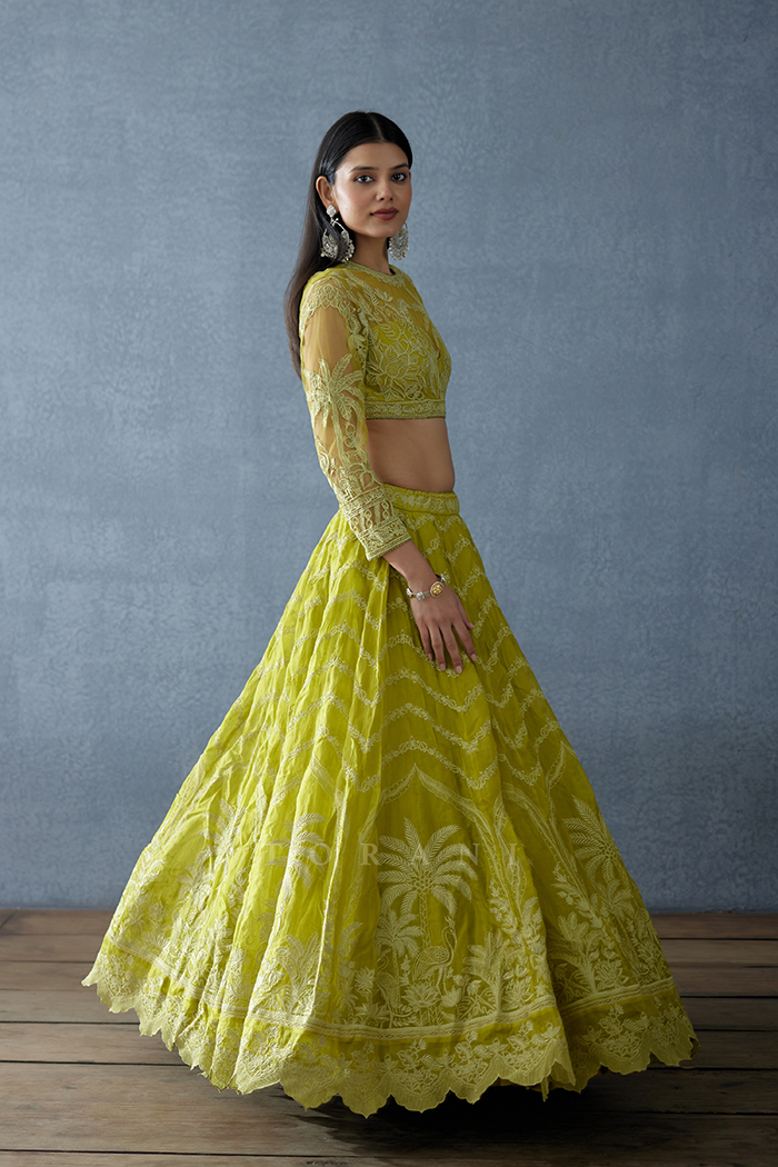 Khas Indira Lehenga Set