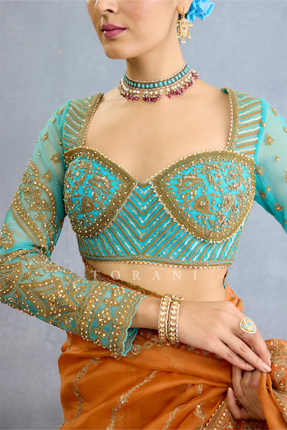 Neer-Rumani Ramani Blouse