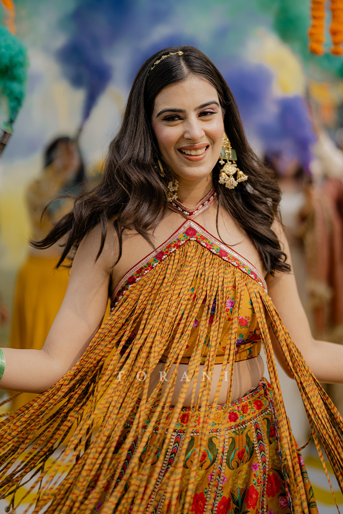 Priyanka Wadhwa in our Dil Seher Sejal Lehenga Set