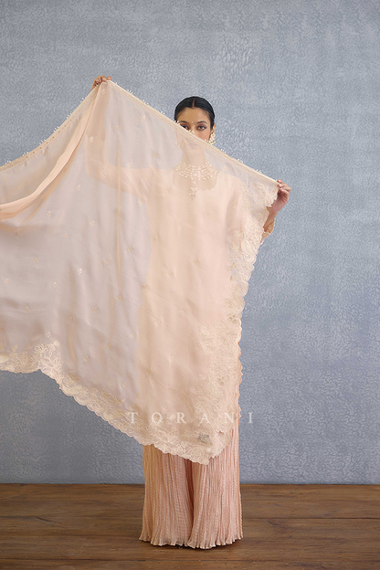 Gul-Mohar Aanya Odhni