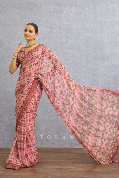 Rang Ruhani Elisha Saree