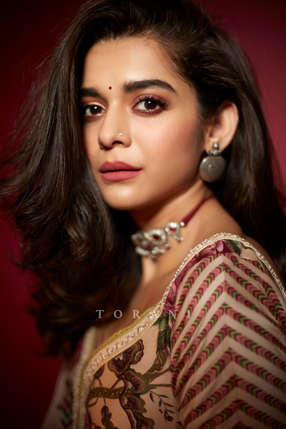 Mithila Palkar in our Kasturi Waheeda Lehenga Set