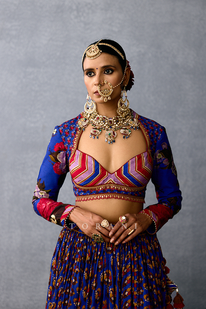 Neernidhi Pravartika Lehenga Set