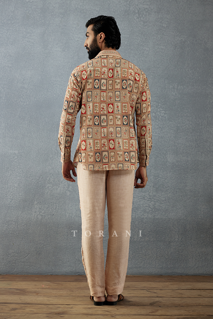 Badami Dhir Kameez Set