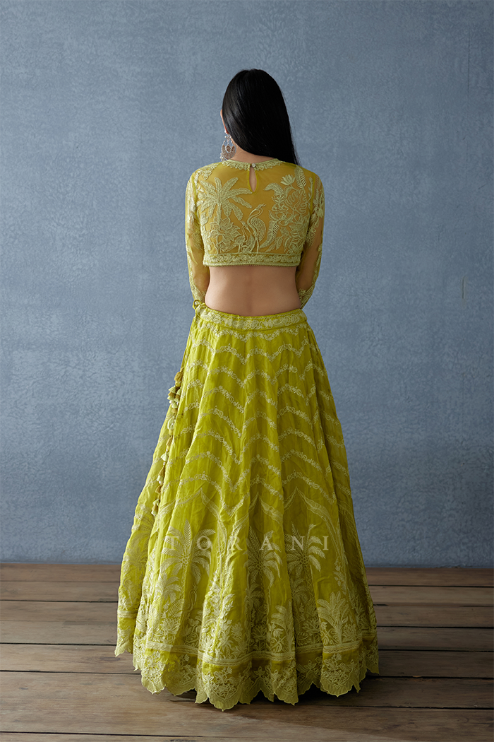 Khas Indira Lehenga Set