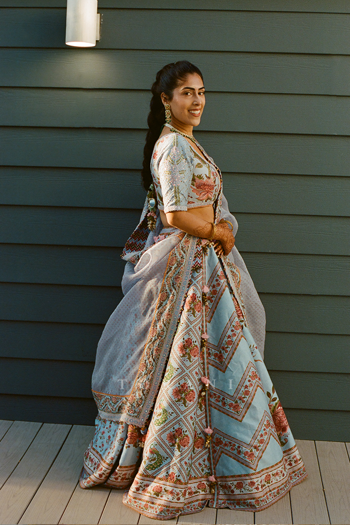 Galaxy Gill In Our Custom Samsara Waheeda Lehenga Set