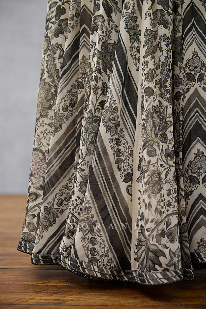 Kalamkari Naynaa Anarkali Set