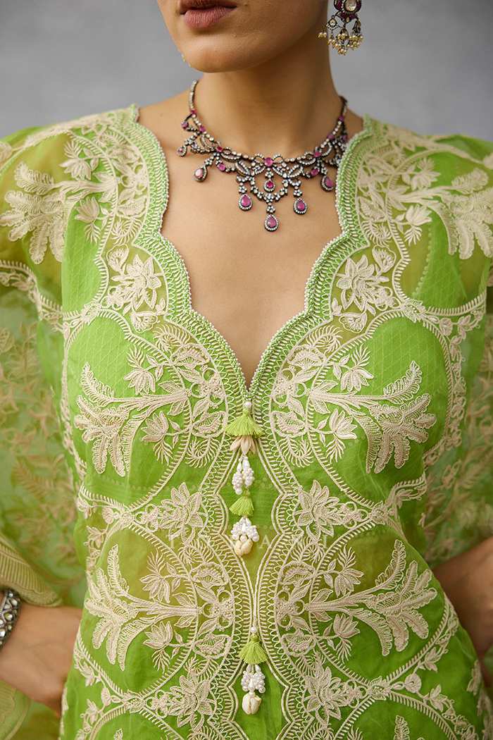 Angoori Aqsa Kaftan Set