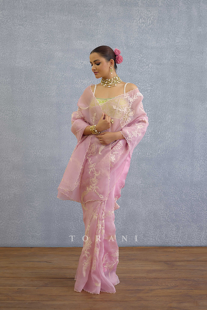 Bakaayan Pankhuri Saree