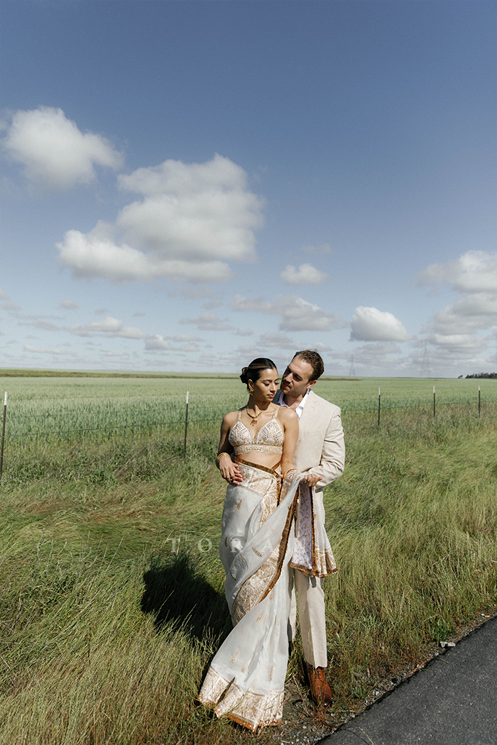 Sareena Merchant In Our Gul-Bano Amruta Idika Saree Set
