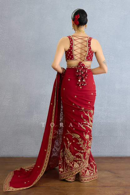 Shamse Rangalekha Saree