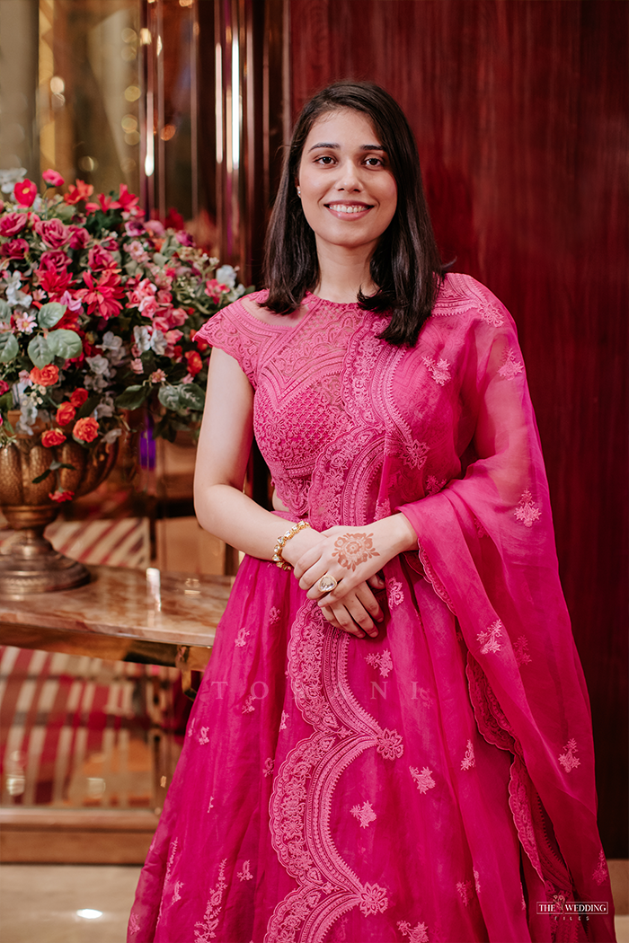 Saloni Gaur in our Rang Rani Gurleen Lehenga Set