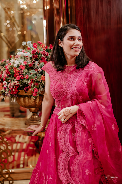 Saloni Gaur in our Rang Rani Gurleen Lehenga Set