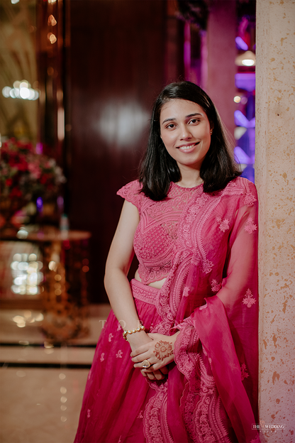 Saloni Gaur in our Rang Rani Gurleen Lehenga Set