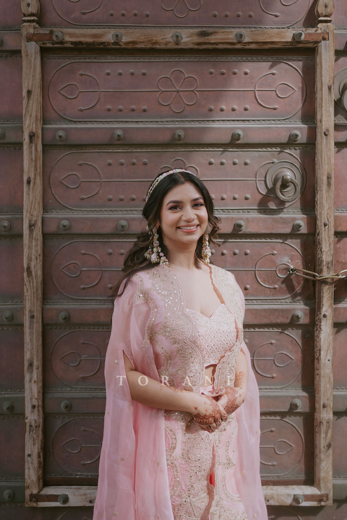 Anumita Verma In Our Gul-Mohar Zuri Cape Set