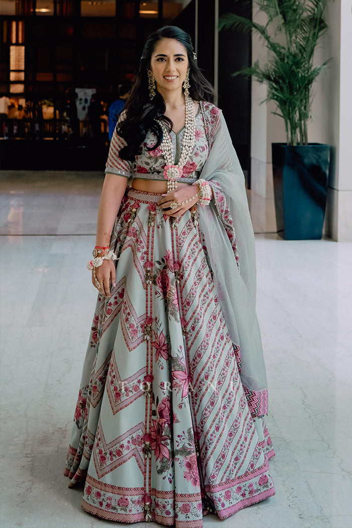 Aanchal Malik in our Jaituni Waheeda Lehenga Set