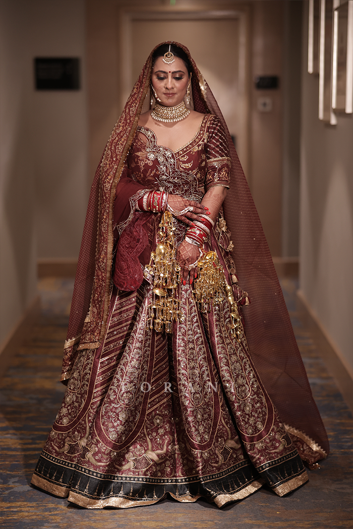 Asheena Grover In Our Gulnar Oorjita Mahnaz Lehenga Set