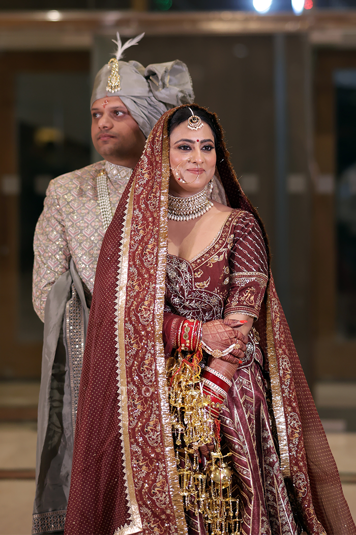 Asheena Grover In Our Gulnar Oorjita Mahnaz Lehenga Set