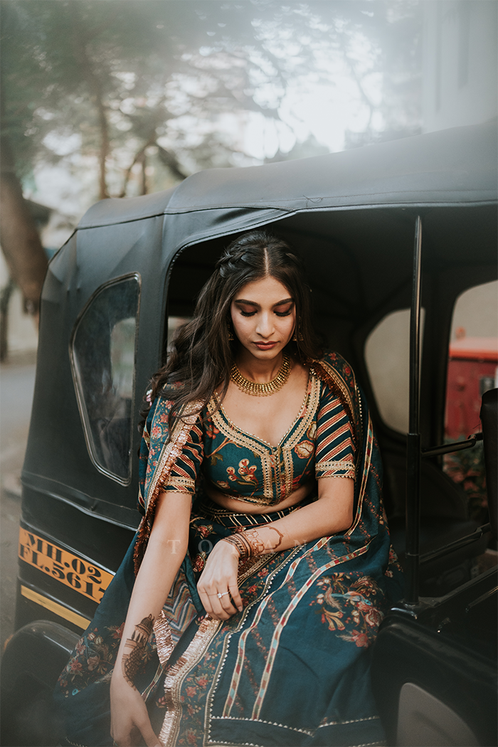 Jheel Kothari In Our Neelam Waheeda Lehenga Set