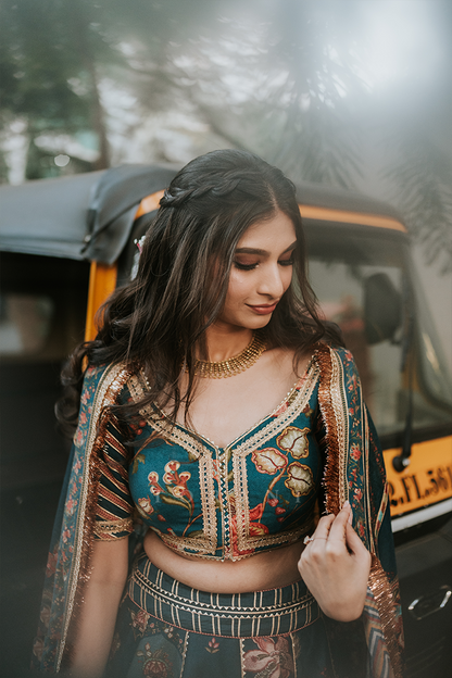 Jheel Kothari In Our Neelam Waheeda Lehenga Set