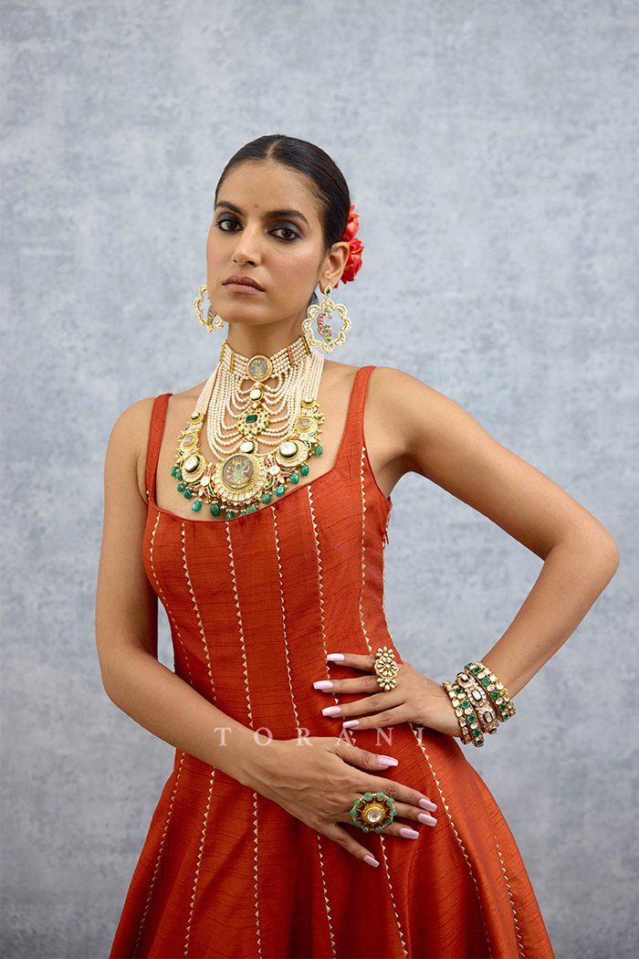 Sandali Hazra Anarkali Set