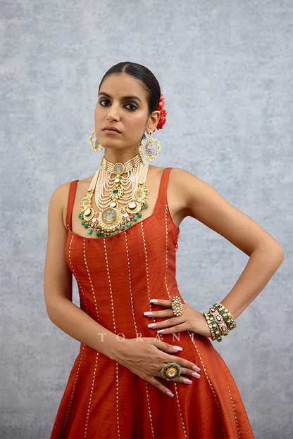 Sandali Hazra Anarkali Set